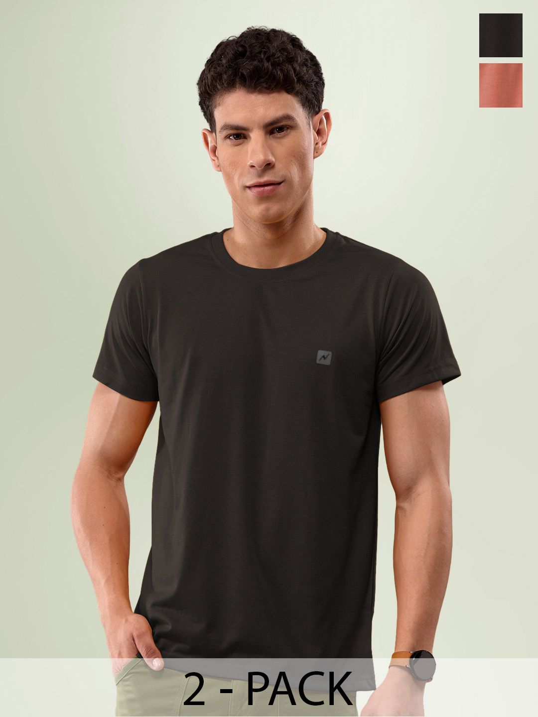 LUX NITRO Pack Of 2 Lounge T-shirt