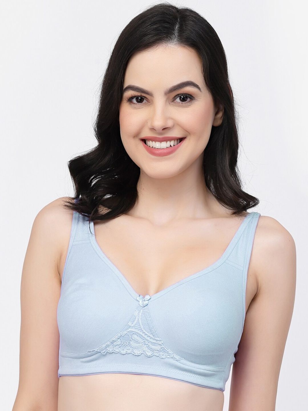 College Girl Non-Padded Seamless All Day Comfort Full Coverage Cotton T-Shirt Bra