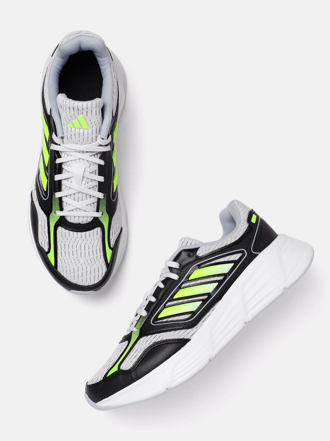 ADIDAS Men Galaxy Star Cloudfoam Cushioned Running Shoes