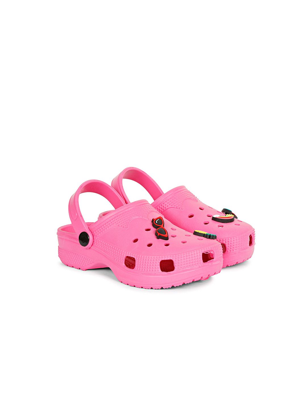 MOZAFIA Girls Applique Detail Clogs