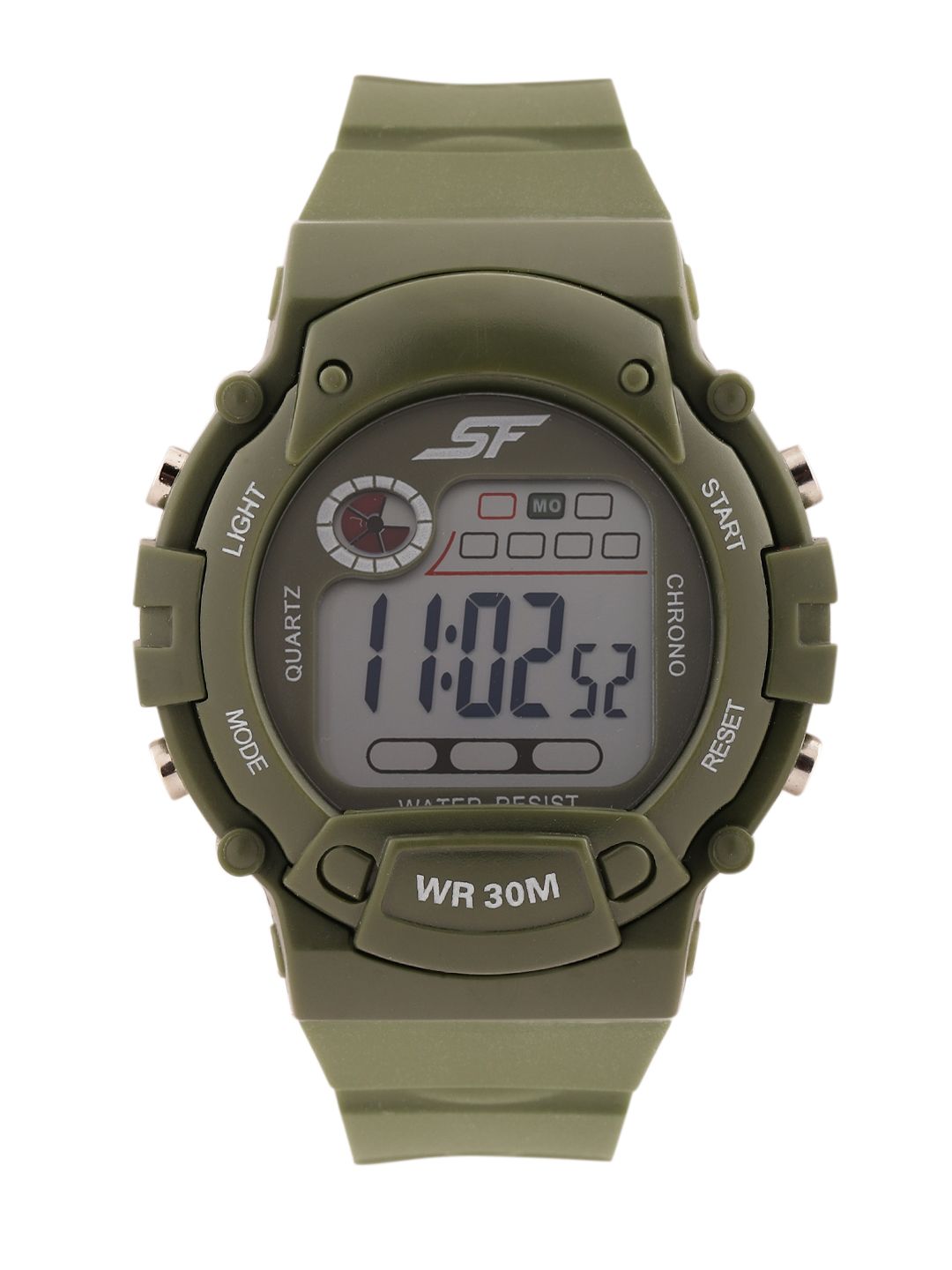 Sonata Digital With Green Strap Watch For Men - Nt7982pp12