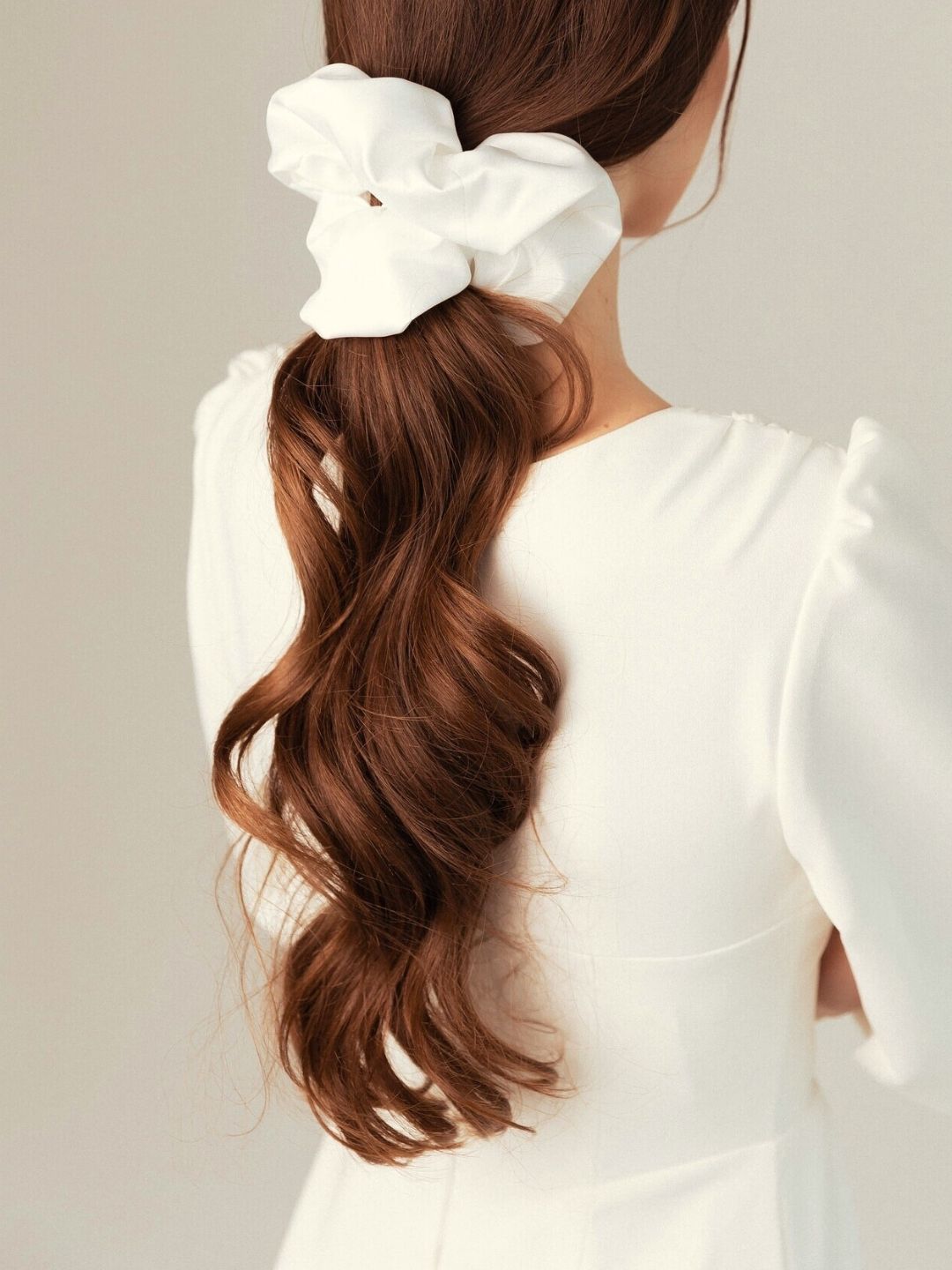 Mueras Extra Large Satin Silk Scrunchie
