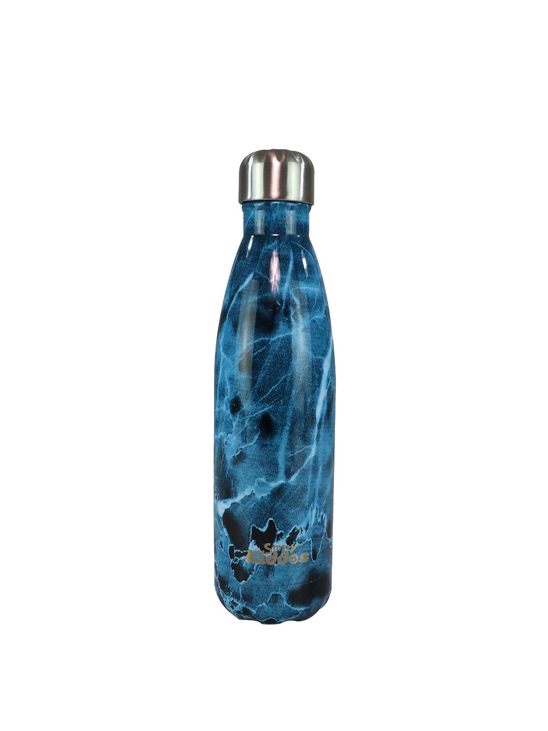 Smily Kiddos Kids Blue & Black Printed Water Bottle 500ml