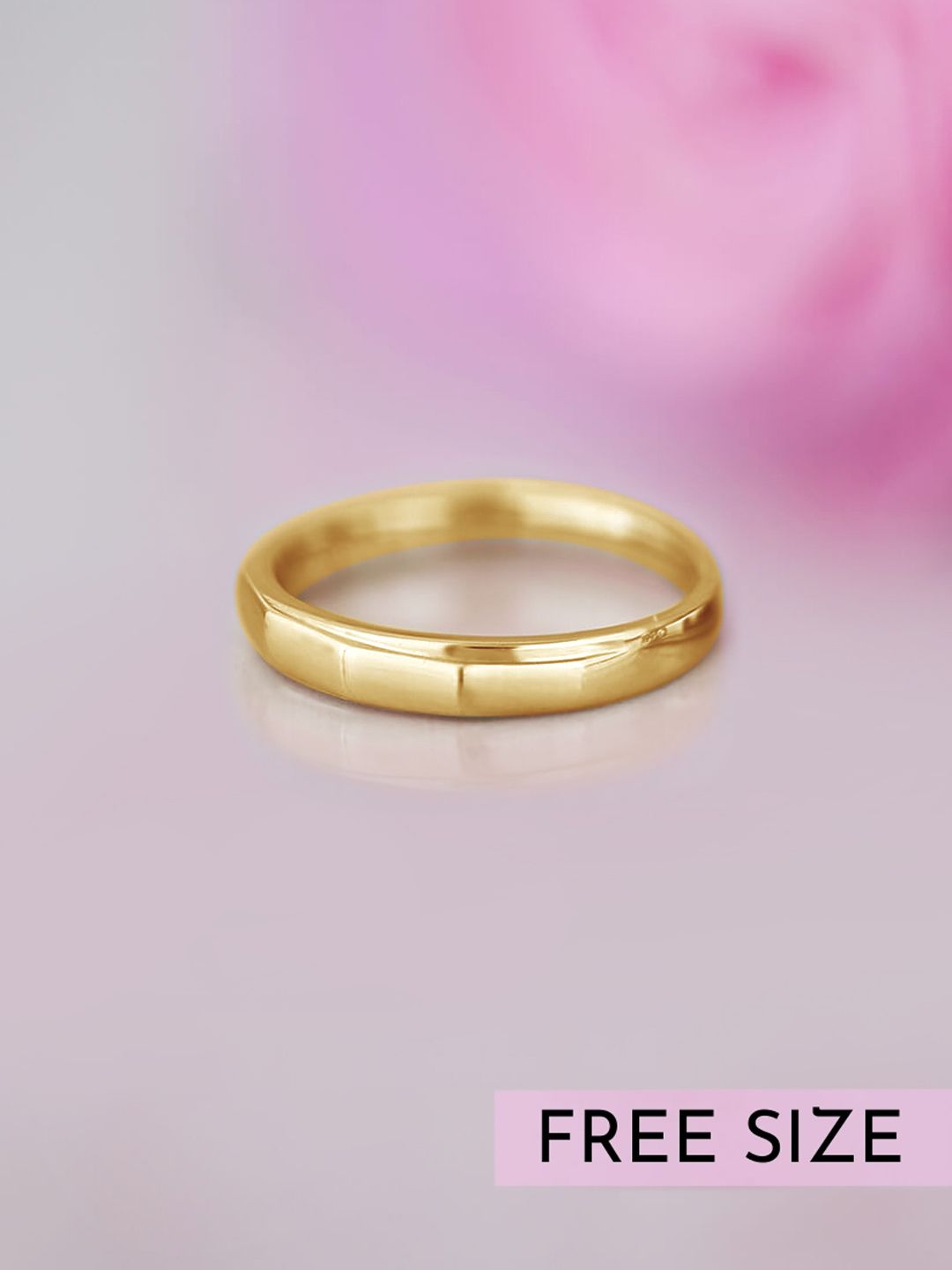 Buy Zavya Men 925 Pure Silver Gold Plated Finger Ring -  - Accessories for Men