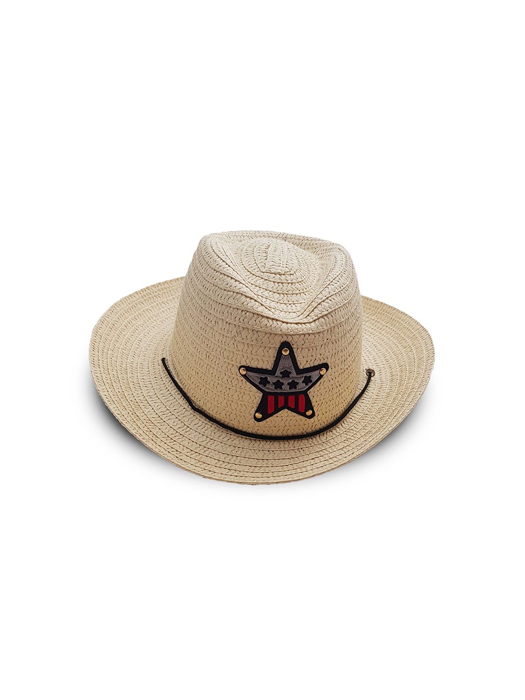 Buy JENNA Kids Sheriff Design Basket Weave Fedora Hat -  - Accessories for Girls