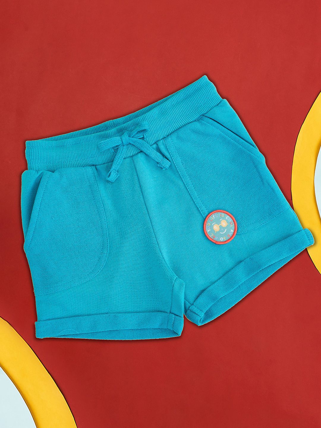 Pantaloons Baby Infant Boys Cotton Low-Rise Shorts