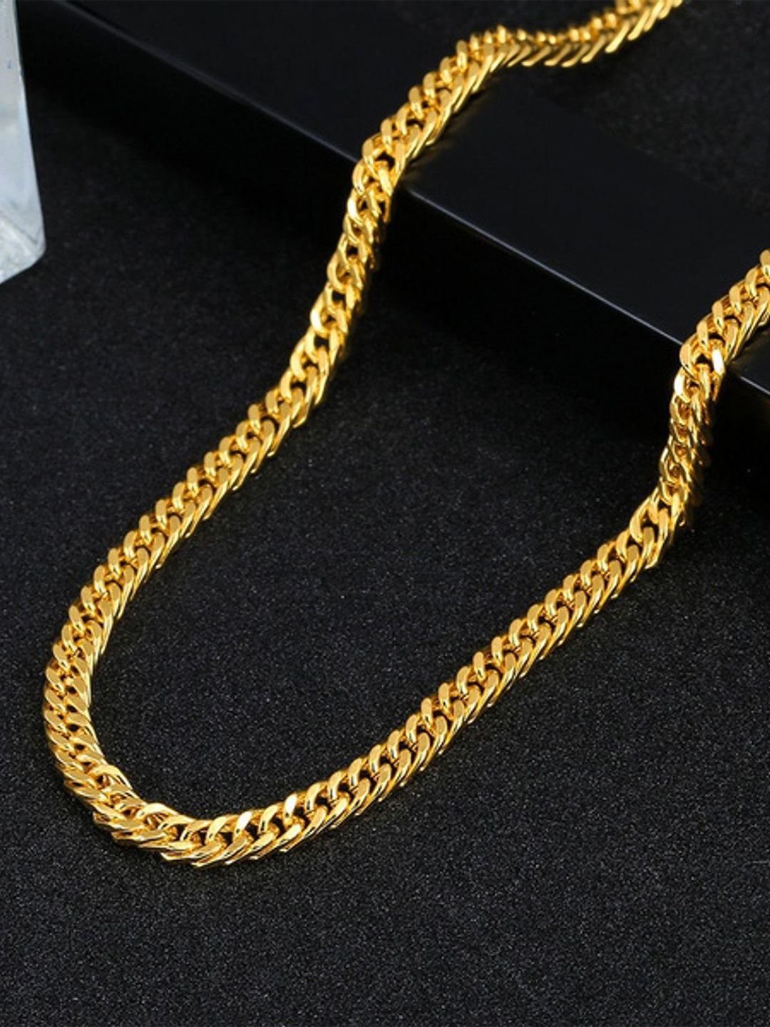 MEENAZ Men Gold-Plated Chain