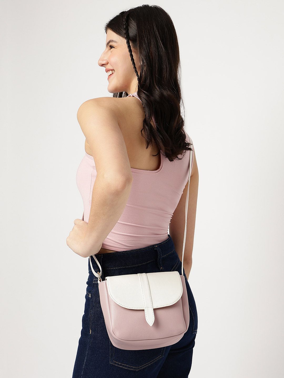 Fastrack Women Colourblocked Sling Bag