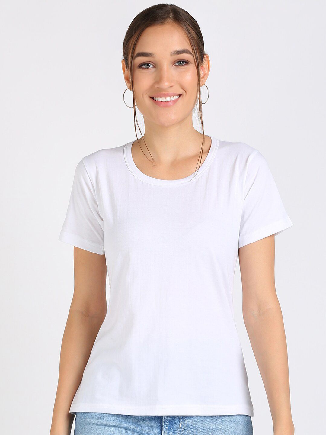 VAHSON Pure Cotton Slim Fit T-shirt