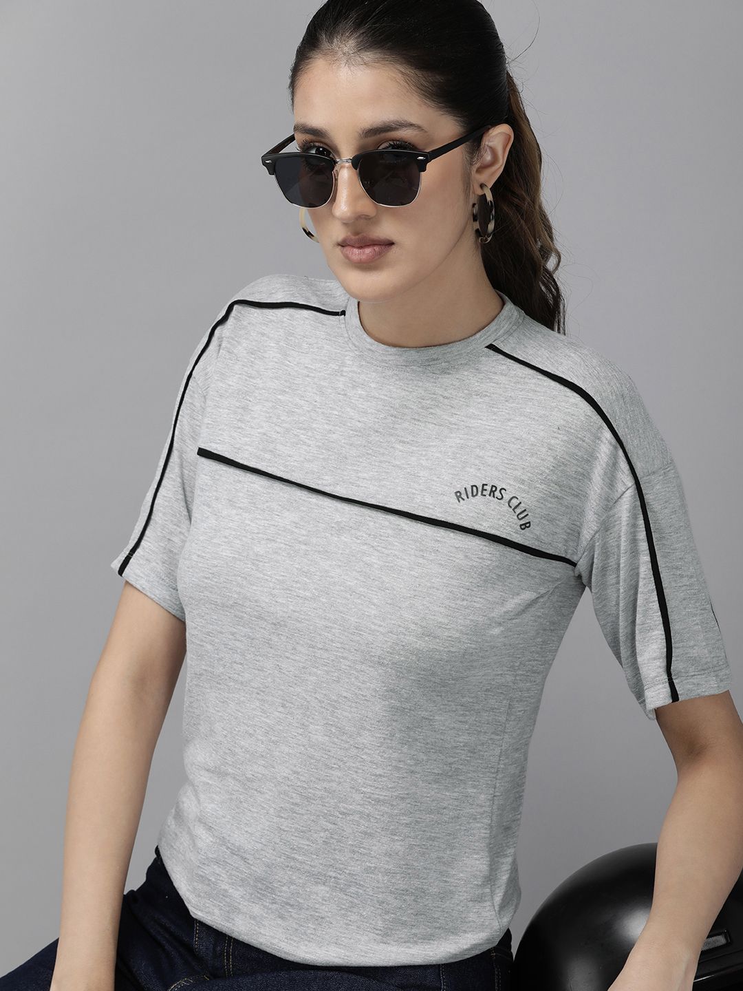 Roadster Drop-Shoulder Sleeves T-shirt