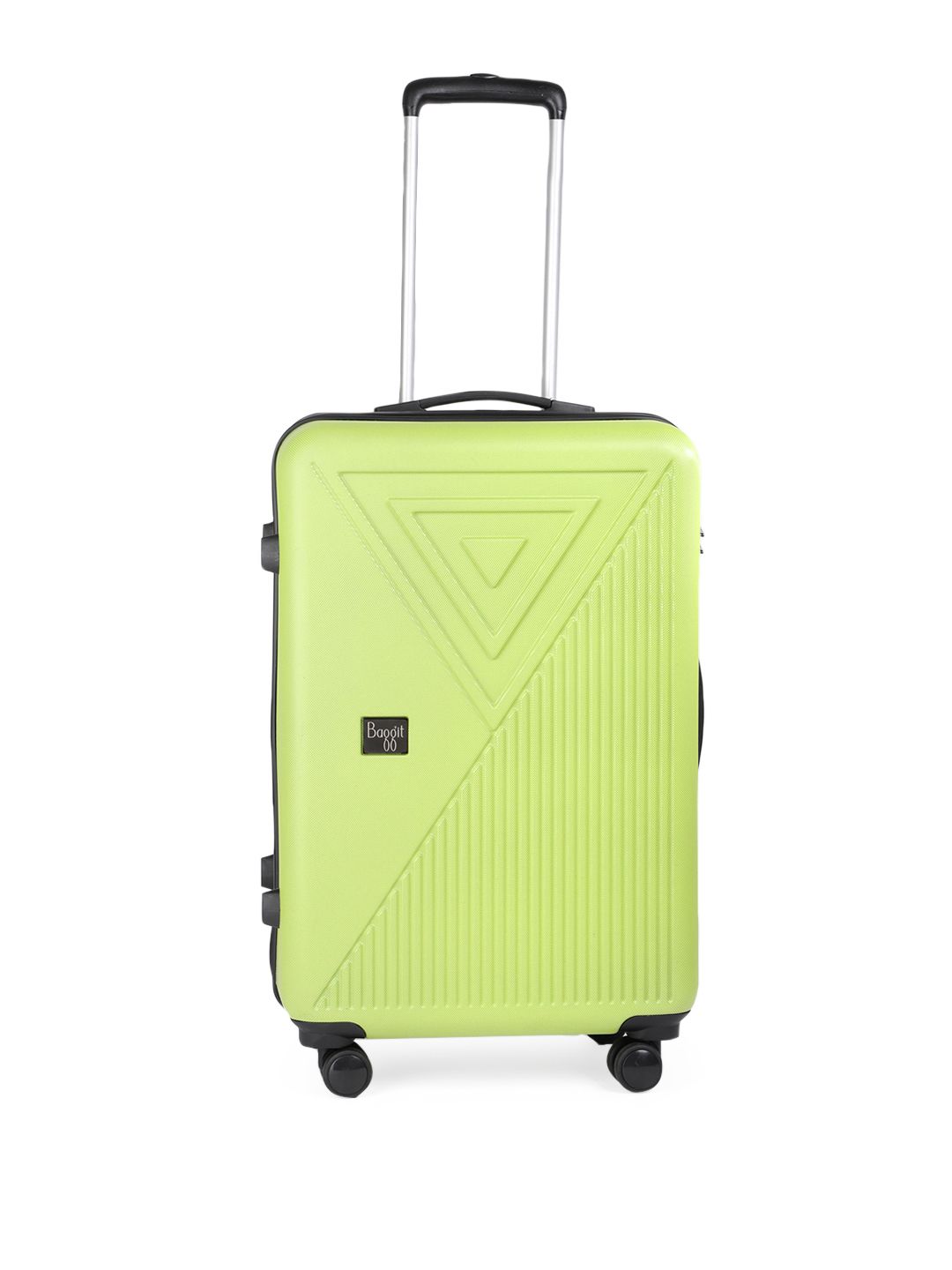 Buy Baggit Vision Geometric Textured Hard Sided Medium Trolley Bag -  - Accessories for Unisex