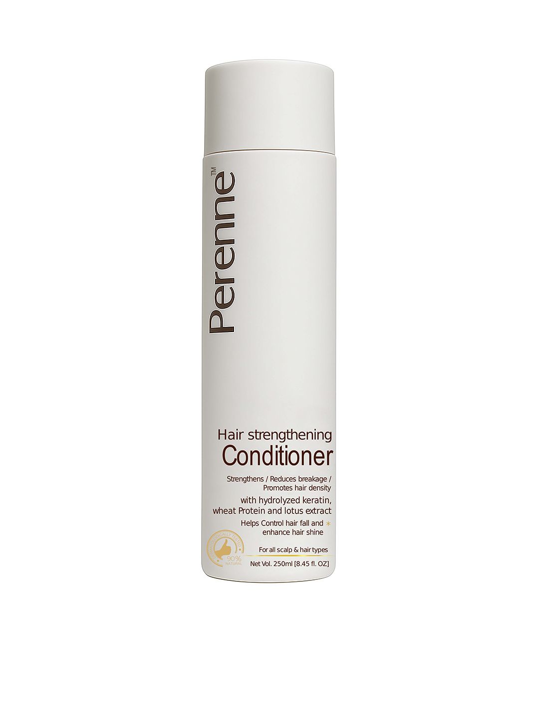 Perenne Hair Strengthening Conditioner With Hydrolyzed Keratin & Wheat Protein - 250ml
