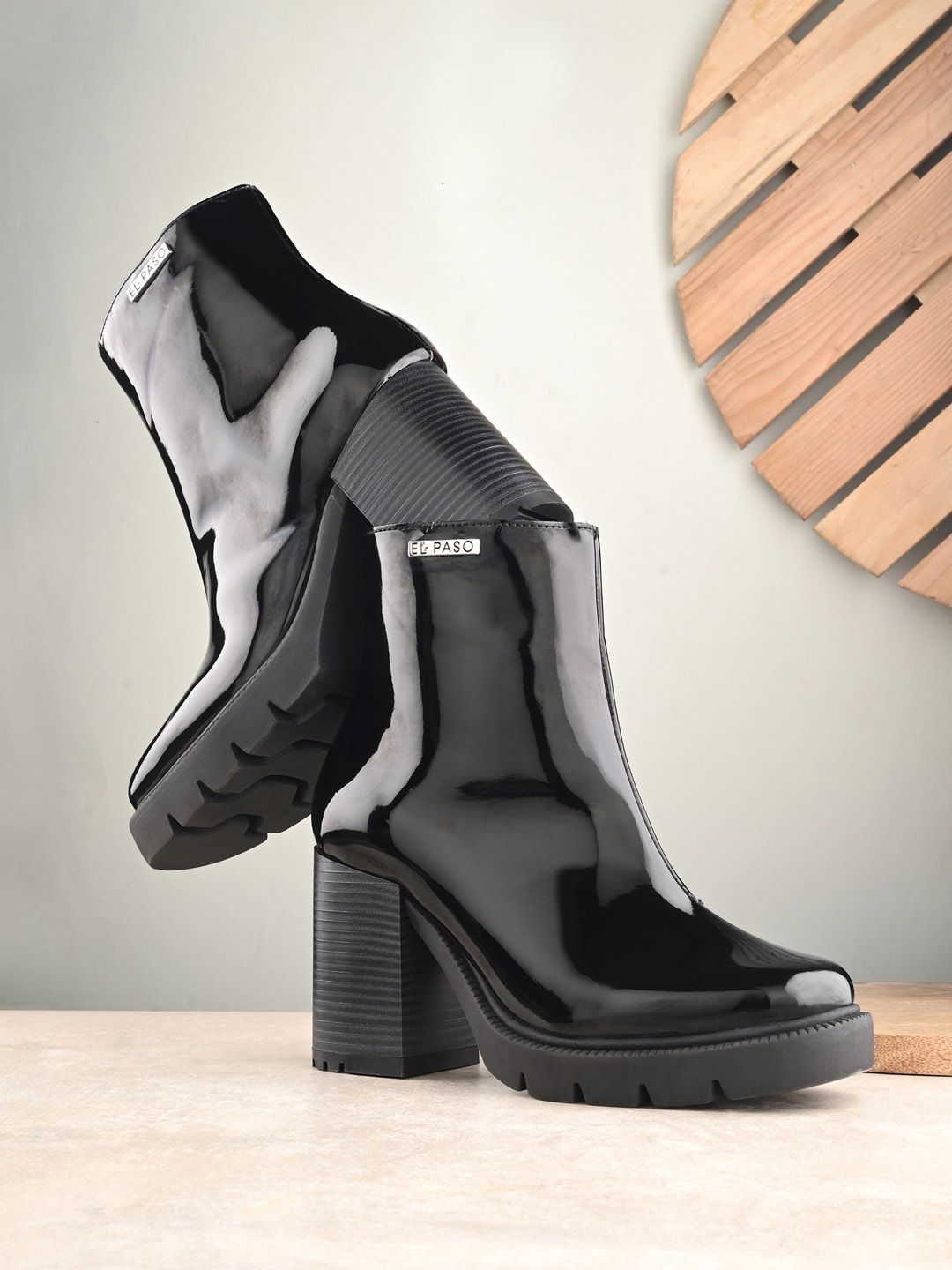 Buy El Paso Women Platform Heeled Mid Top Regular Boots -  - Footwear for Women