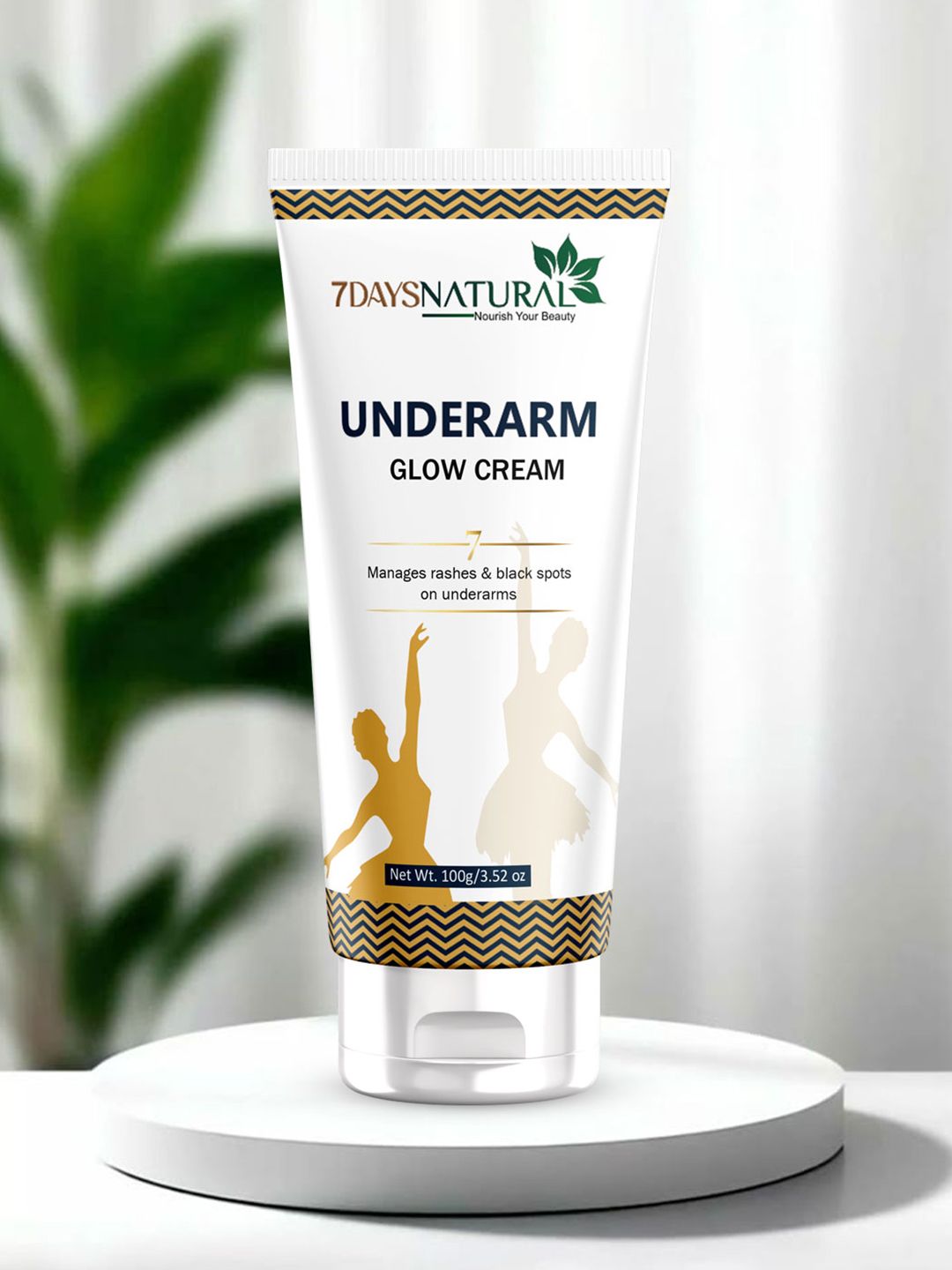 7DAYSNATURAL Underarm Cream With Aloe Vera & Mulberry For Whitening & Softening - 100G
