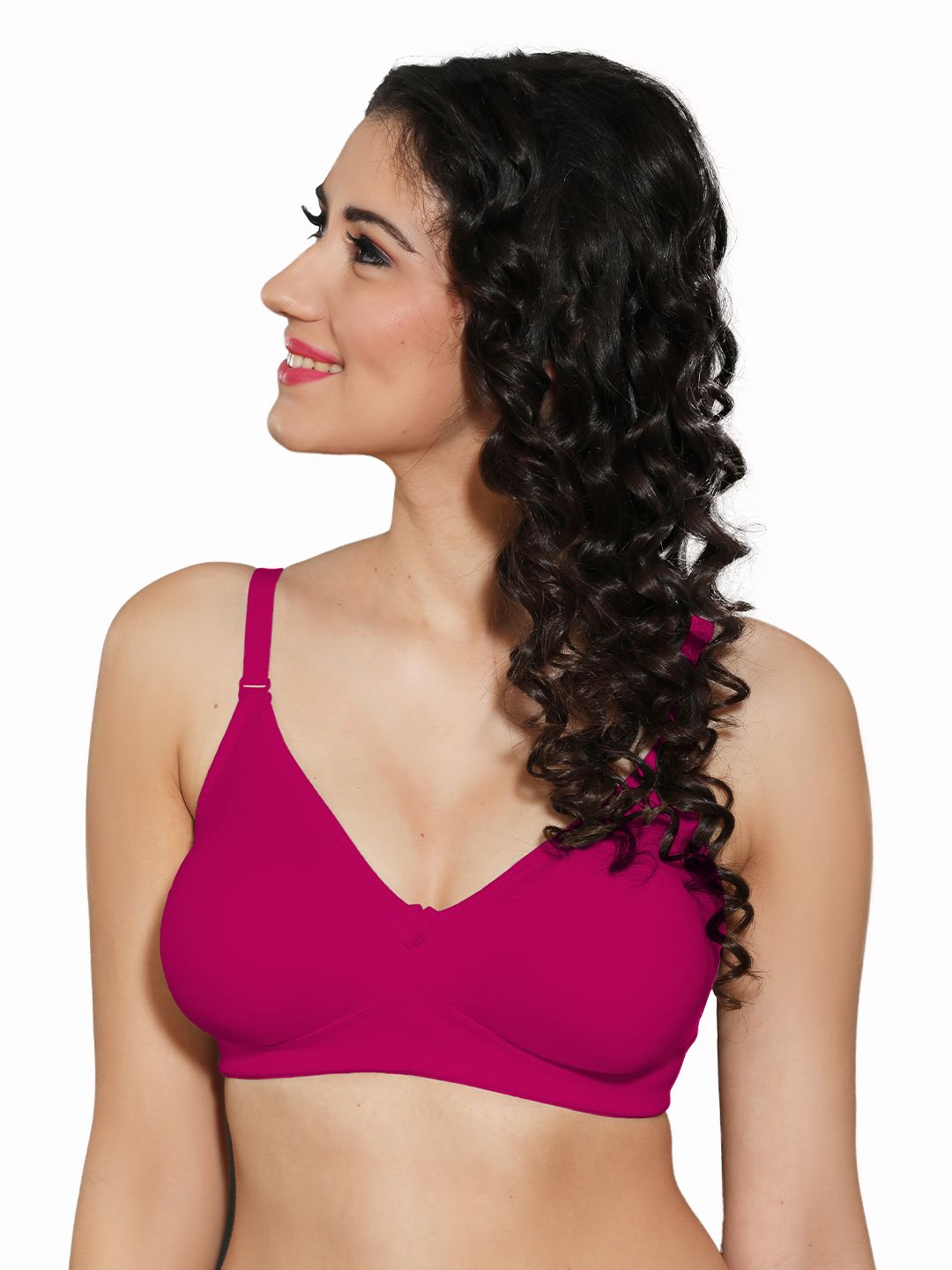 INGRID Women Breathable Fabric Non Padded Cotton Everyday Tshirt Bra