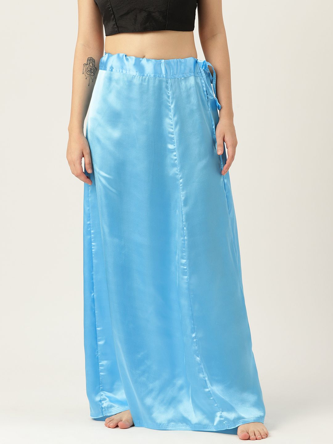 HASRI Solid Saree Shapewear