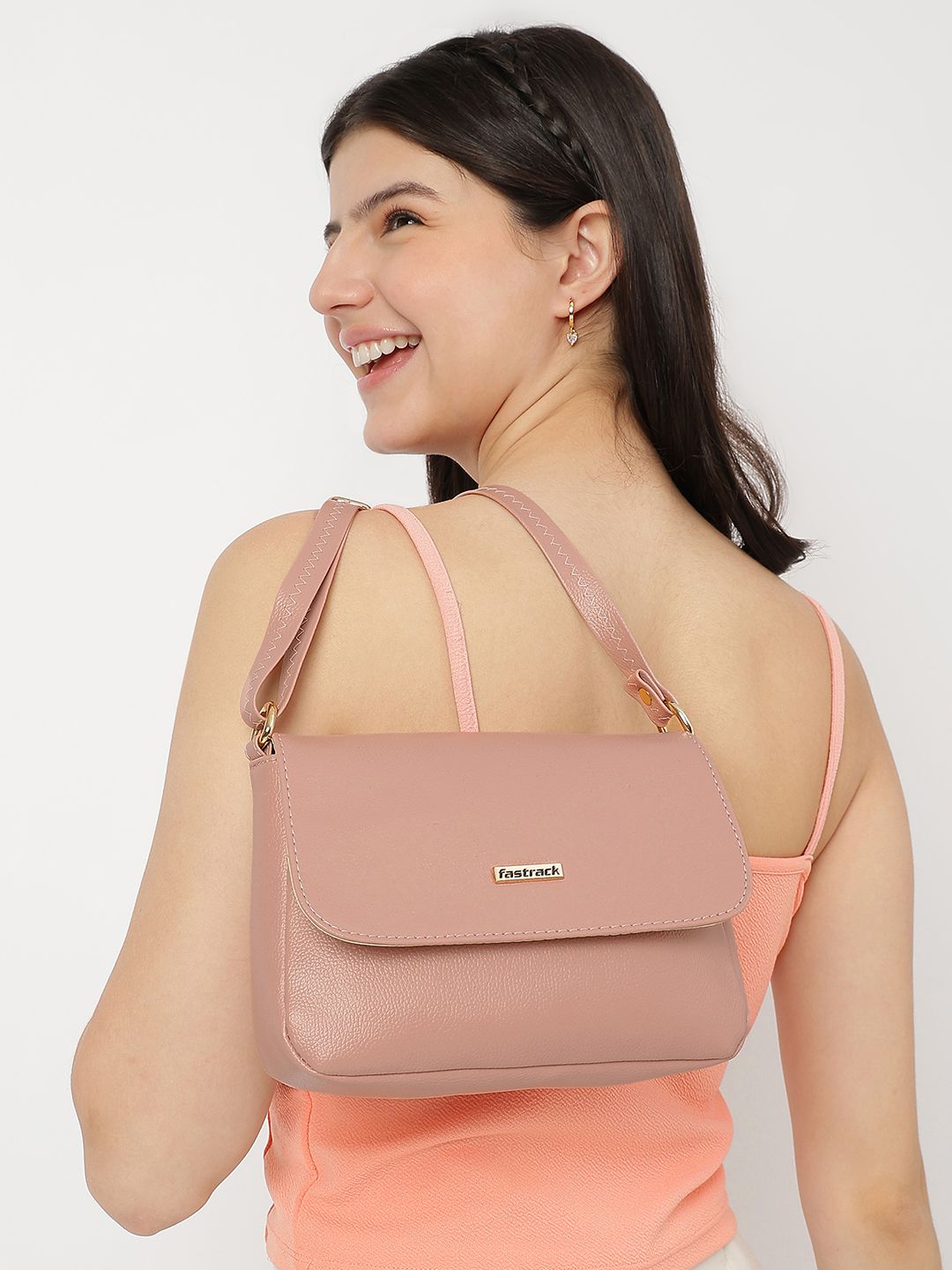 Fastrack Women Solid Everyday Sling