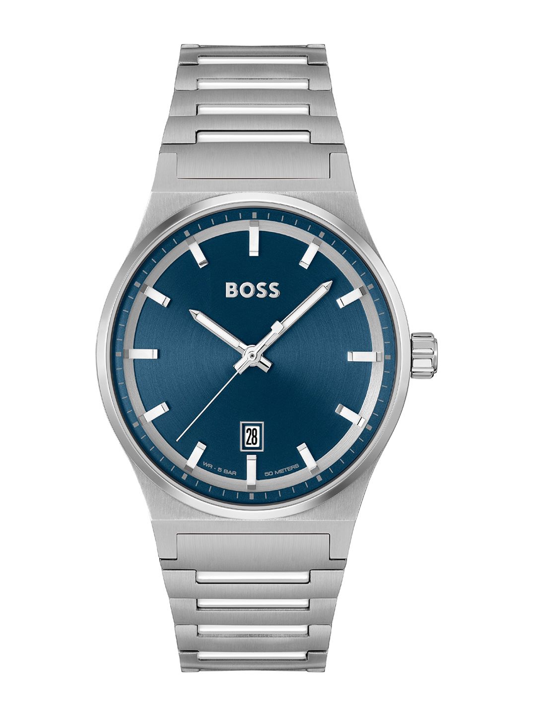 BOSS Men Brass Dial & Stainless Steel Straps Analogue Watch 1514076