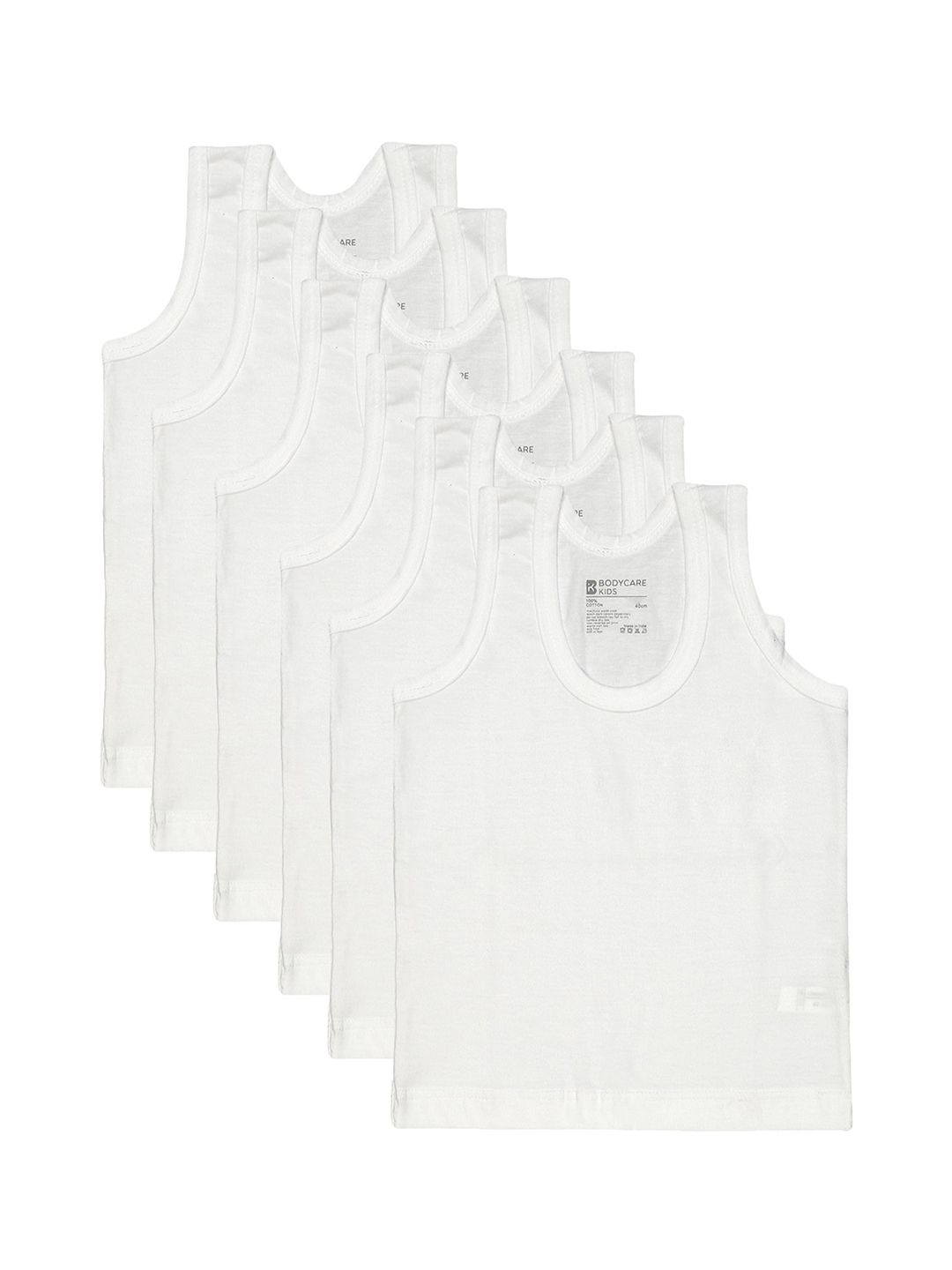 Bodycare Infant Boys Pack Of 6 Cotton Innerwear Vests