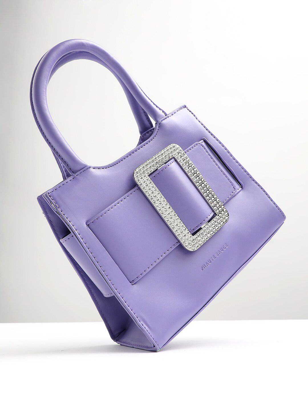 HAUTE SAUCE Structured Handheld Bag Buckle