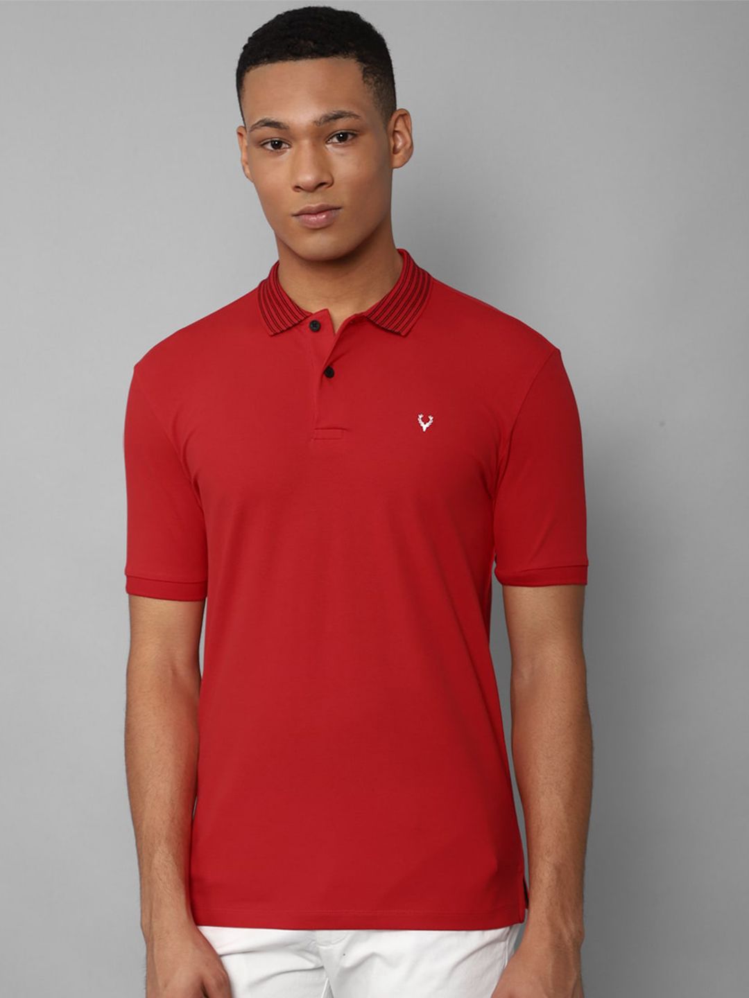 Allen Solly Polo Collar Pure Cotton T-shirt