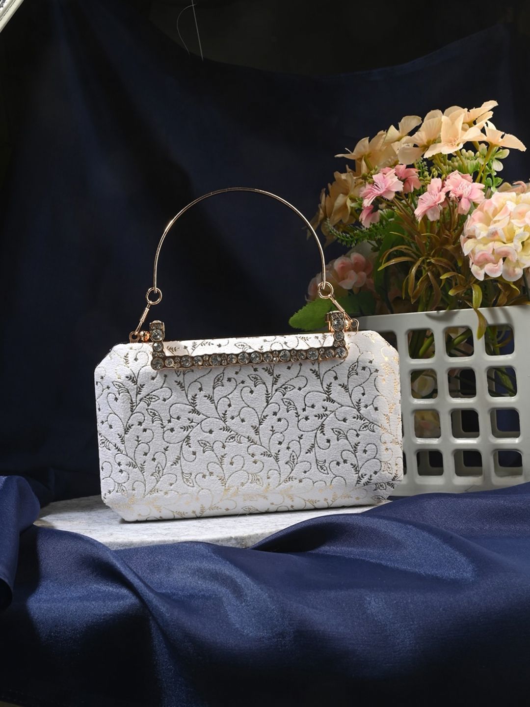 Buy Toobacraft Embellished Box Clutch -  - Accessories for Women