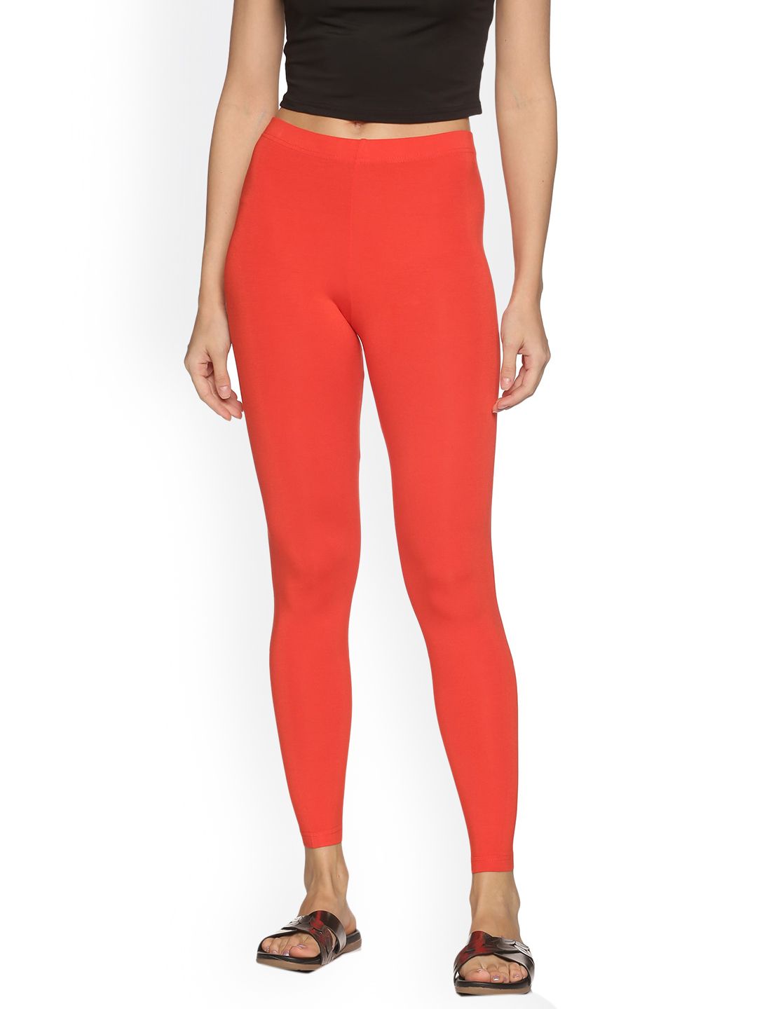 HAY Mid-Rise Breathability Ankle Length Leggings