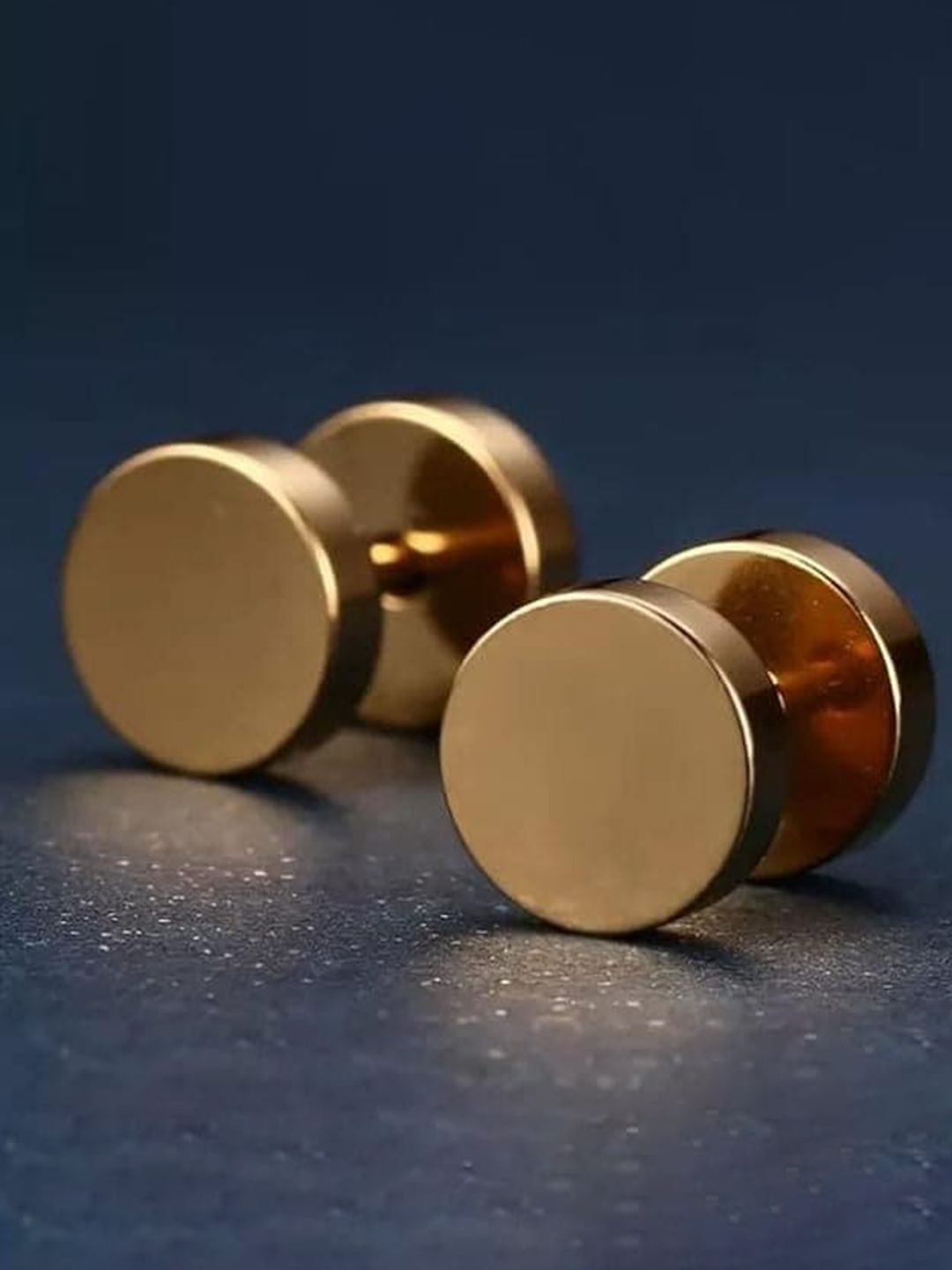 KRYSTALZ Gold-Plated Classic Studs Earrings