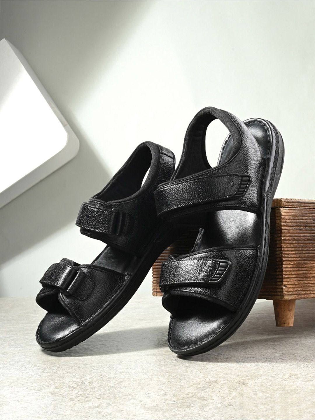 Overdrive Men Leather Comfort Sandals