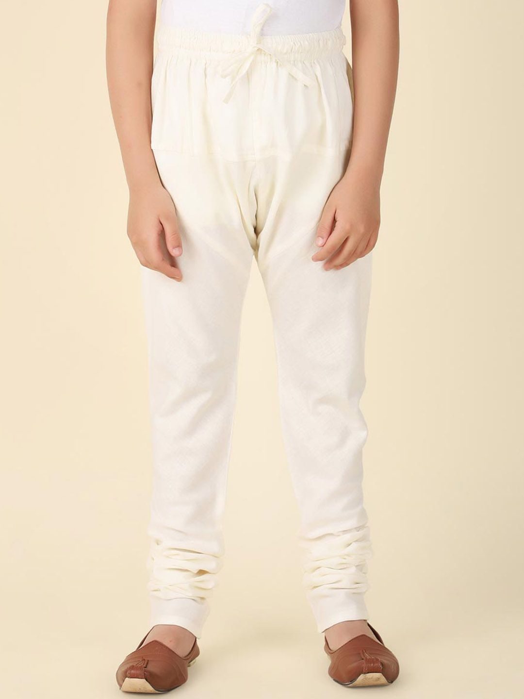 Fabindia Boys Pure Cotton Slim Fit Churidar