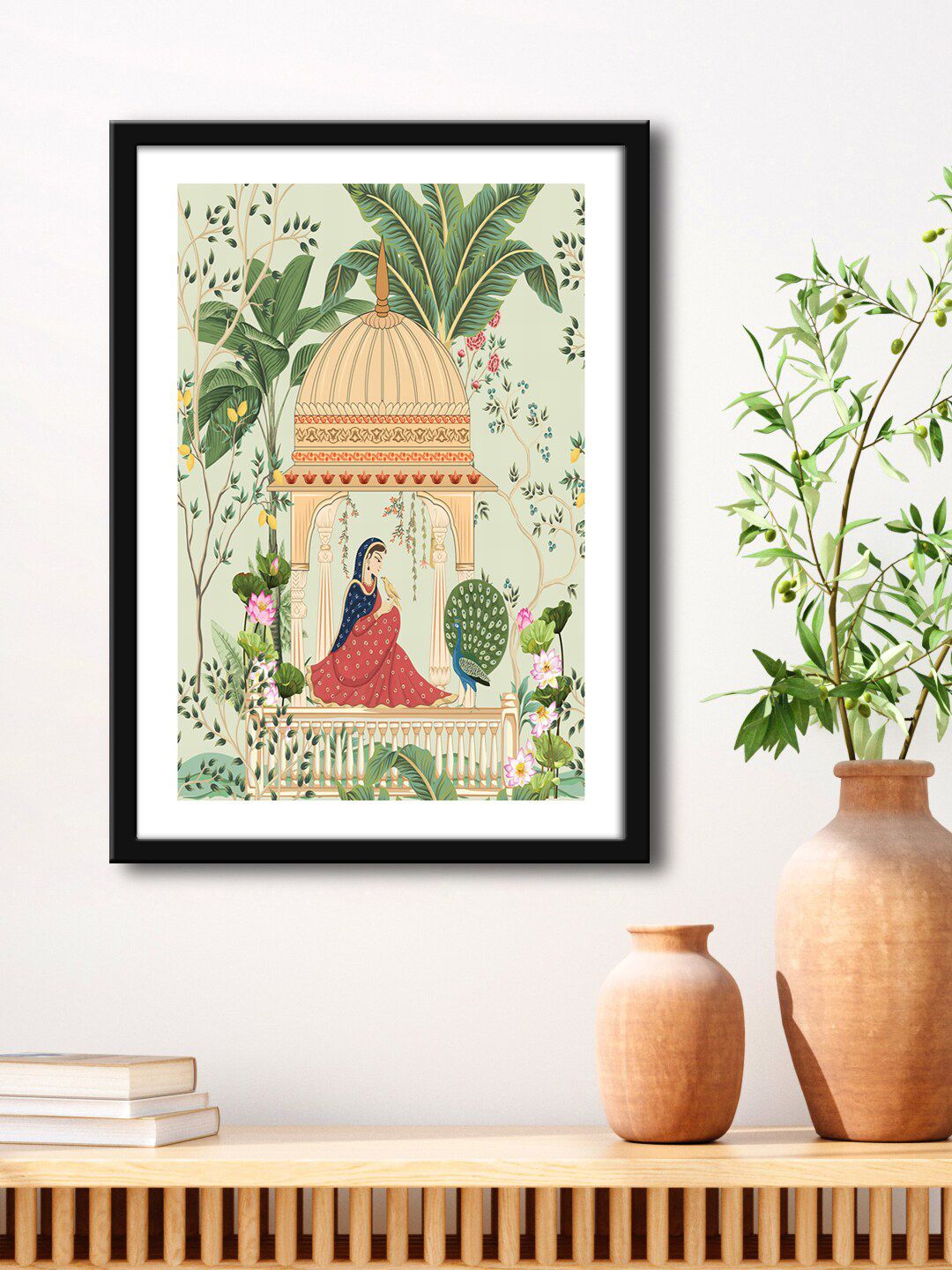 999Store MDF Wall Rectangle Paintings Wall Art -23.62 x 15.74 In