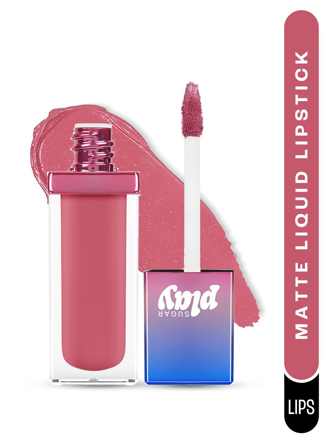 SUGAR Play Vibe Check Long Lasting Liquid Lipstick 4.5ml - 02 Finesse - Peach