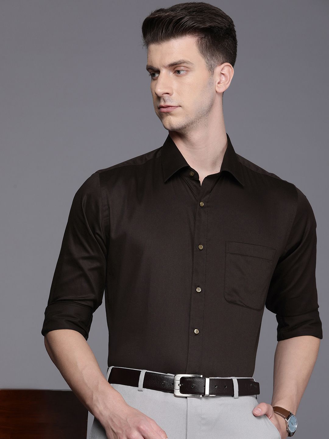 Raymond Slim Fit Pure Cotton Formal Shirt