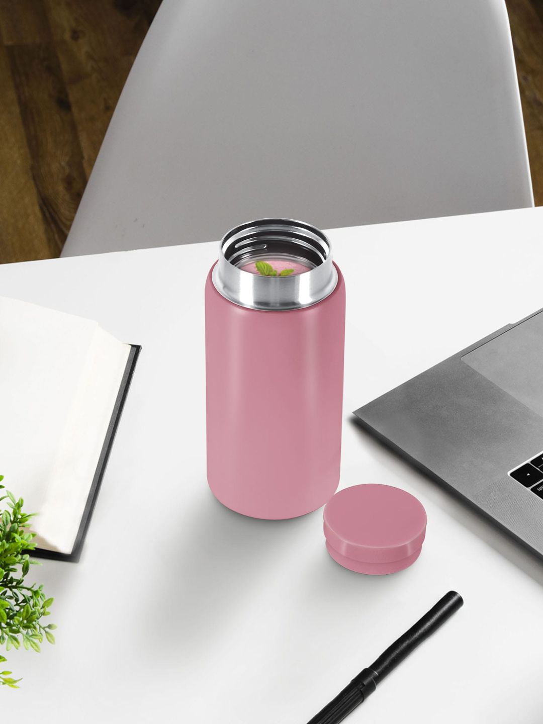 Milton Pink Minimate 200 Pink Thermosteel Insulated Water Bottle - 190 ml