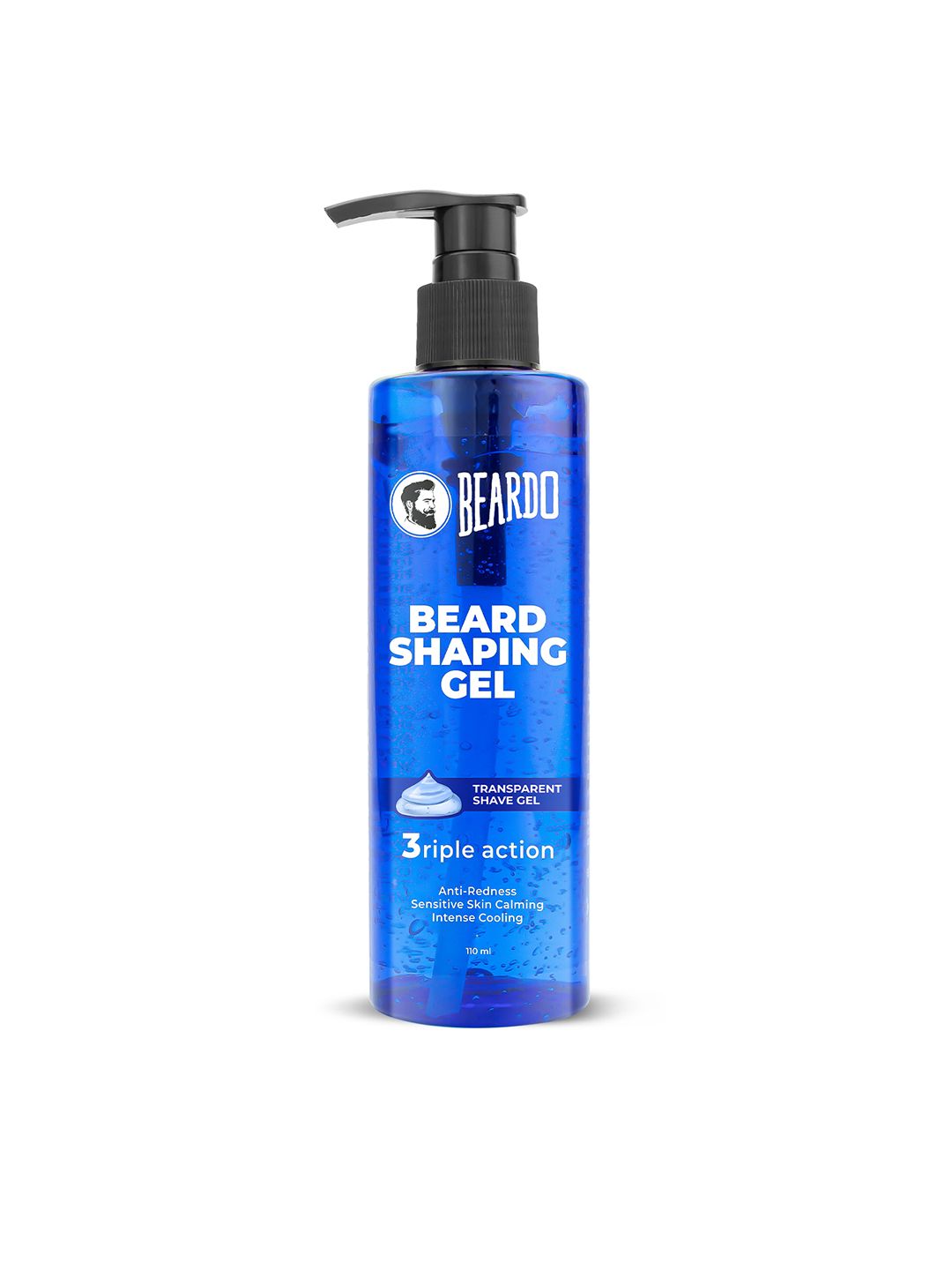 BEARDO Men Beard Shaping After-Shave Gel for Anti-Redness & Skin Calming - 110ml