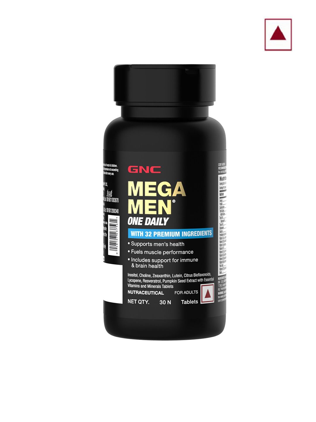 GNC Mega Men One Daily Multivitamin Tablets - 30 Tablets