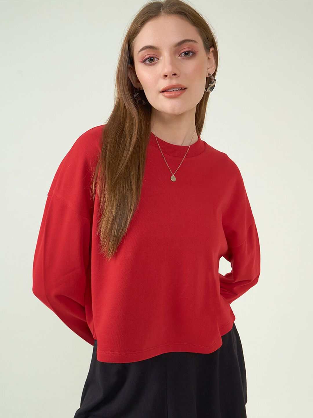 Strong And Brave Odour Free Cotton Pullover Sweatshirt