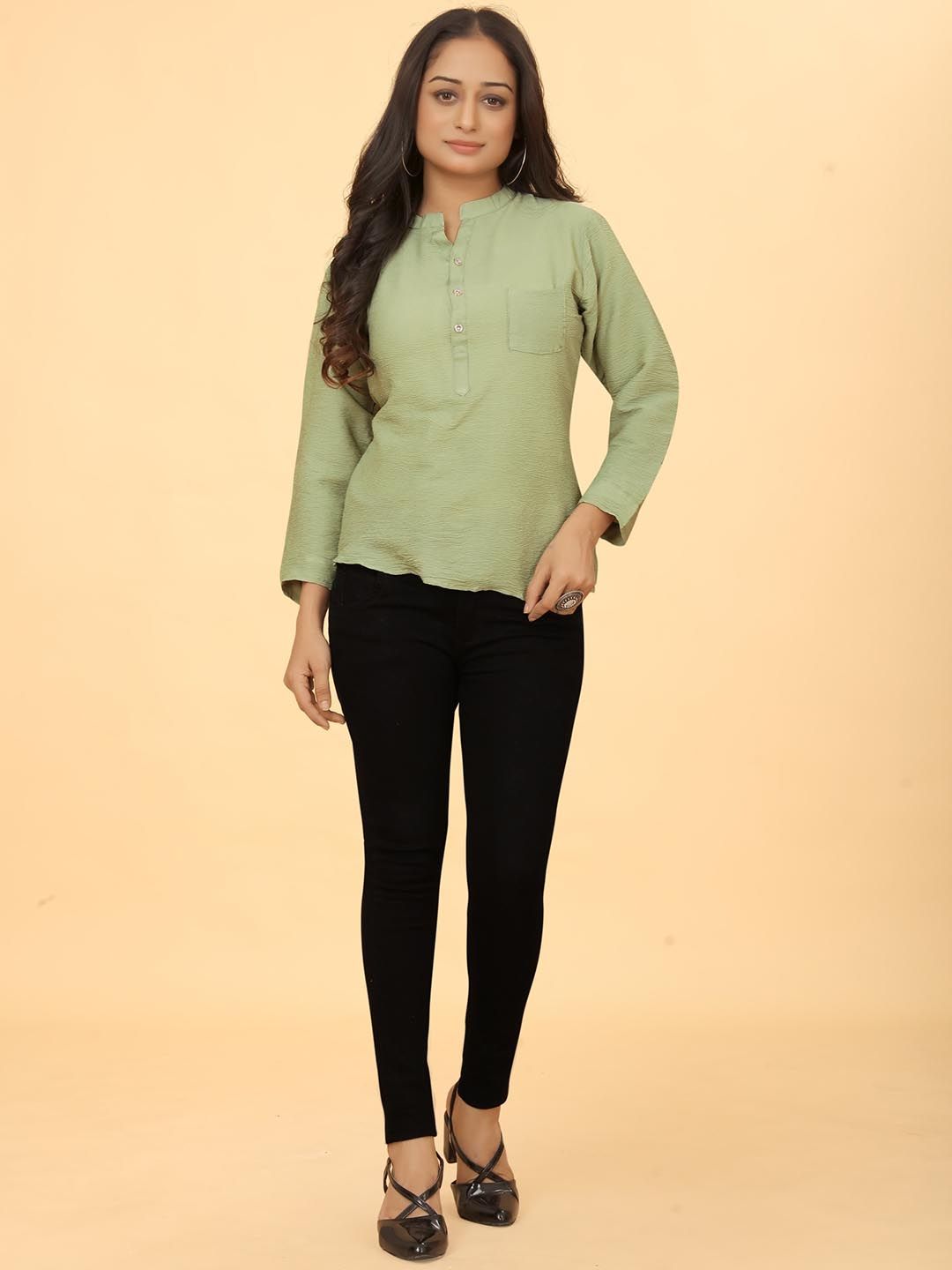Kesudi Mandarin Collar Tunic