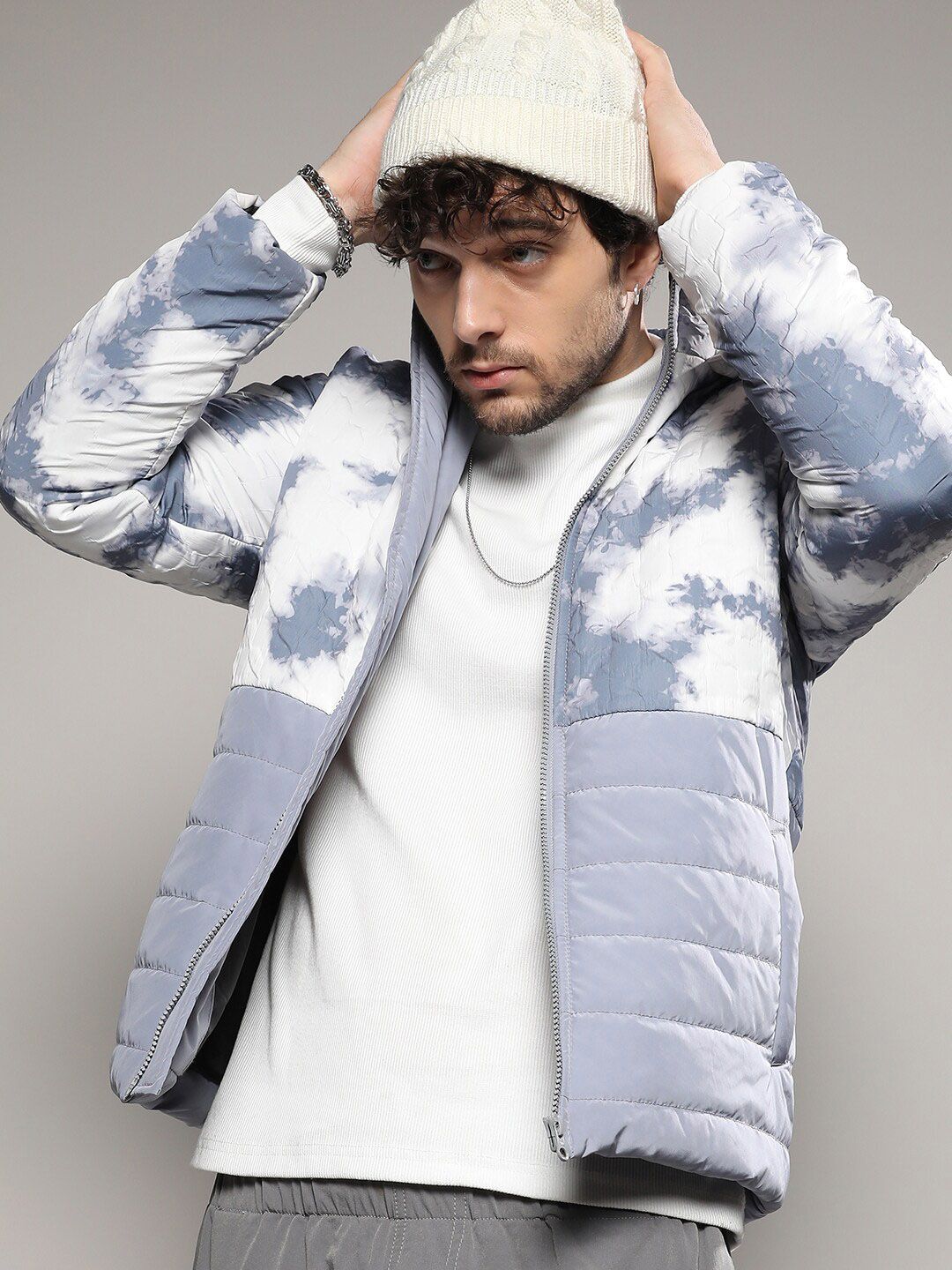 CAHOOT Tie and Dye Windcheater Outdoor Puffer Jacket