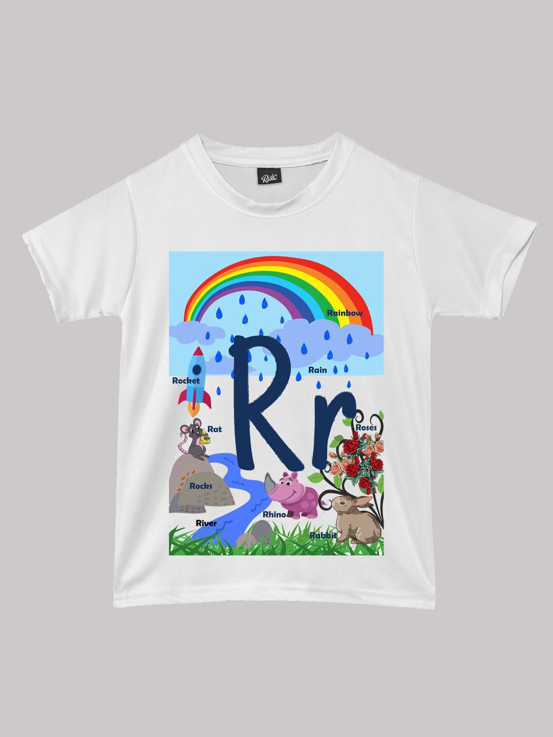 RISH Boys Graphic Printed Round Neck Casual T-shirt