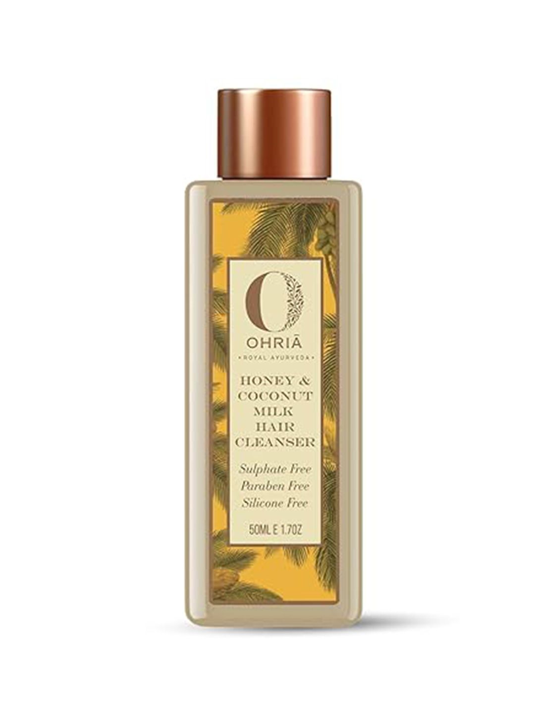 Ohria Ayurveda Honey & Coconut Milk Hair Cleanser Nourishing & Gentle 50ml