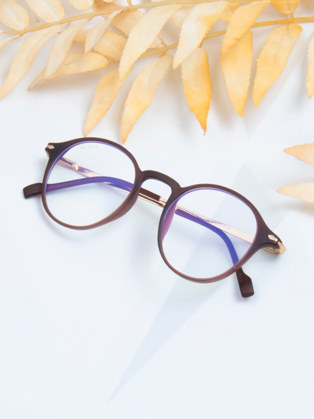 Ted Smith Unisex Full Rim Round Frames TS-4005_C4