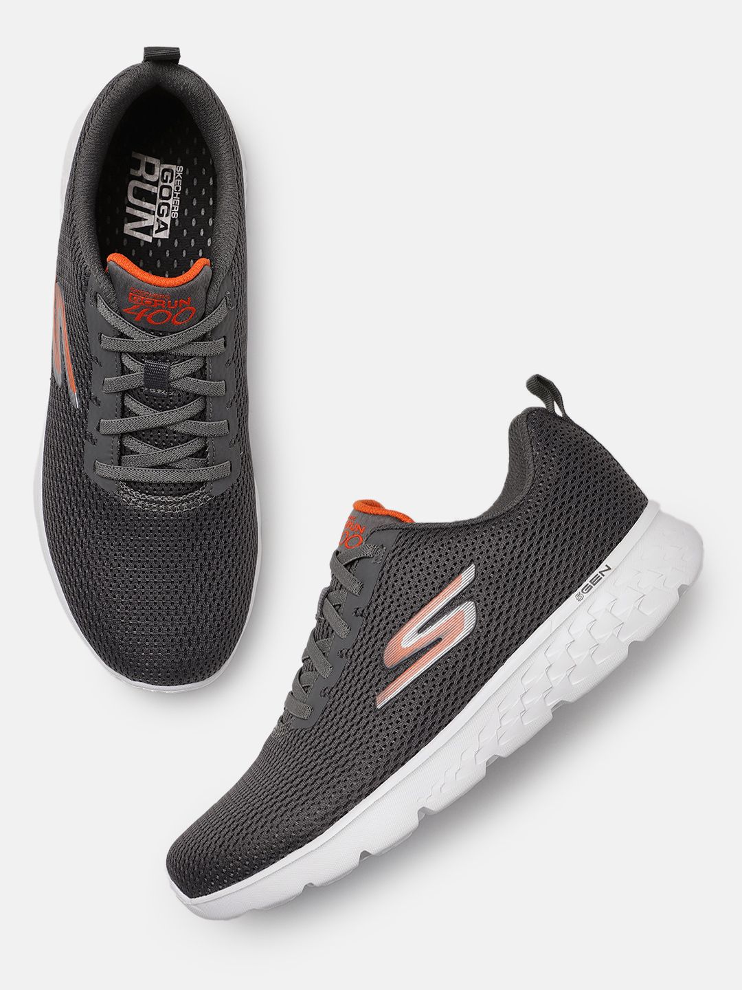 Skechers Men Textured Go Run 400 Running Shoes