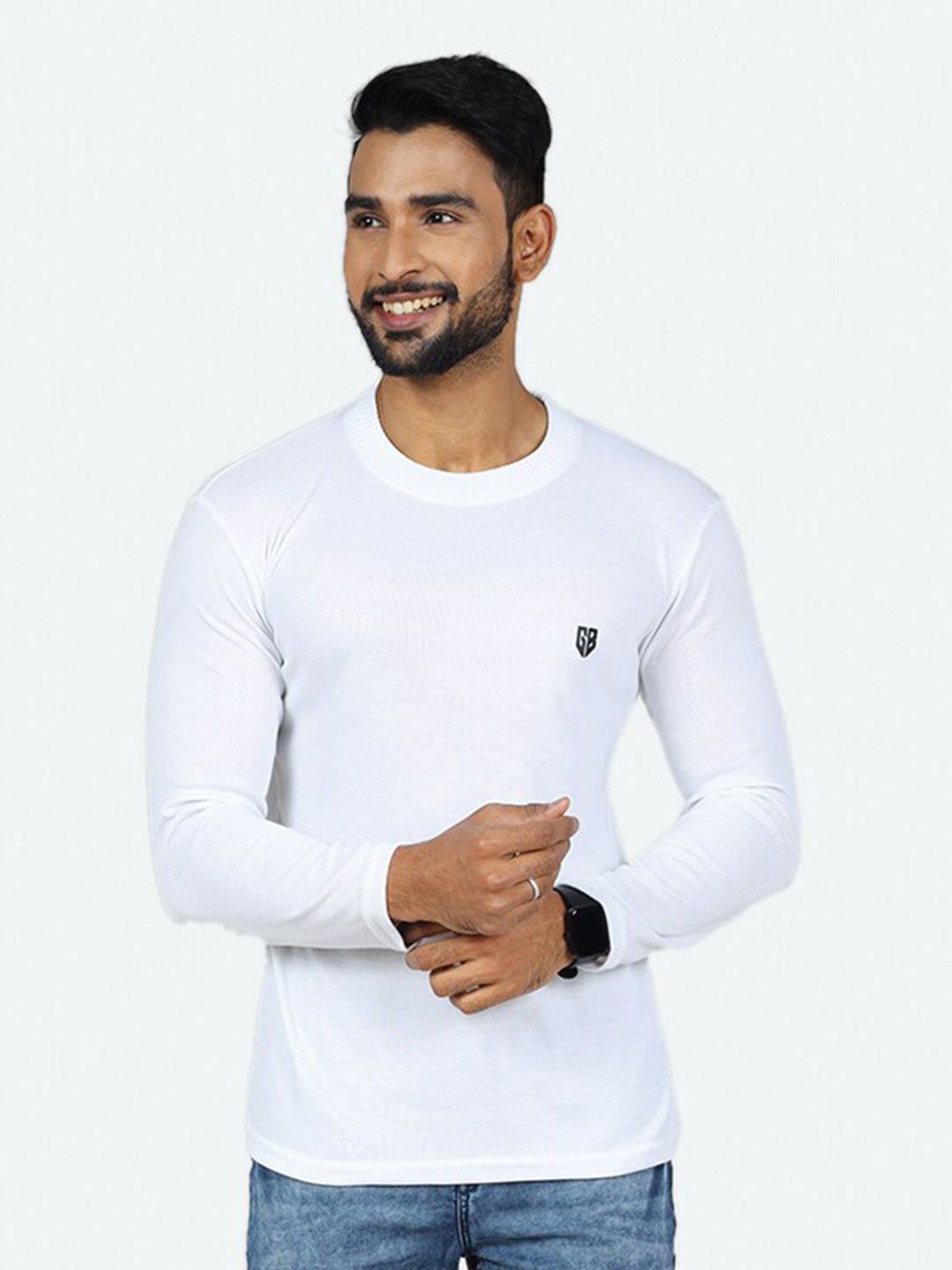 GAME BEGINS Round Neck Pure Cotton Casual T-shirt