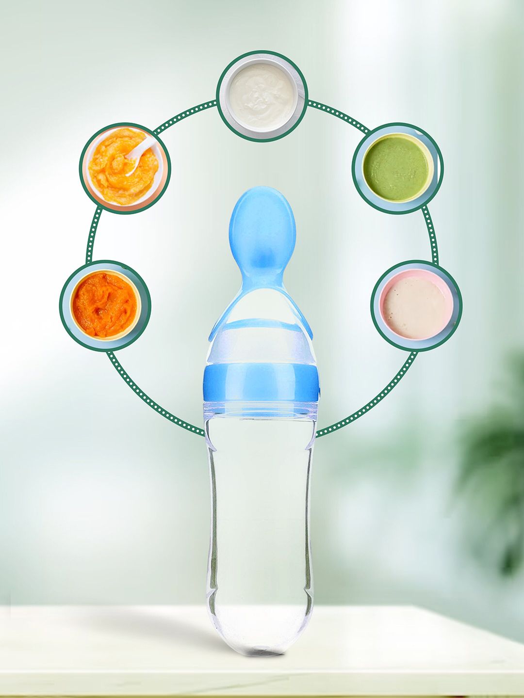 Kidbea Infants Silicone Food Feeder