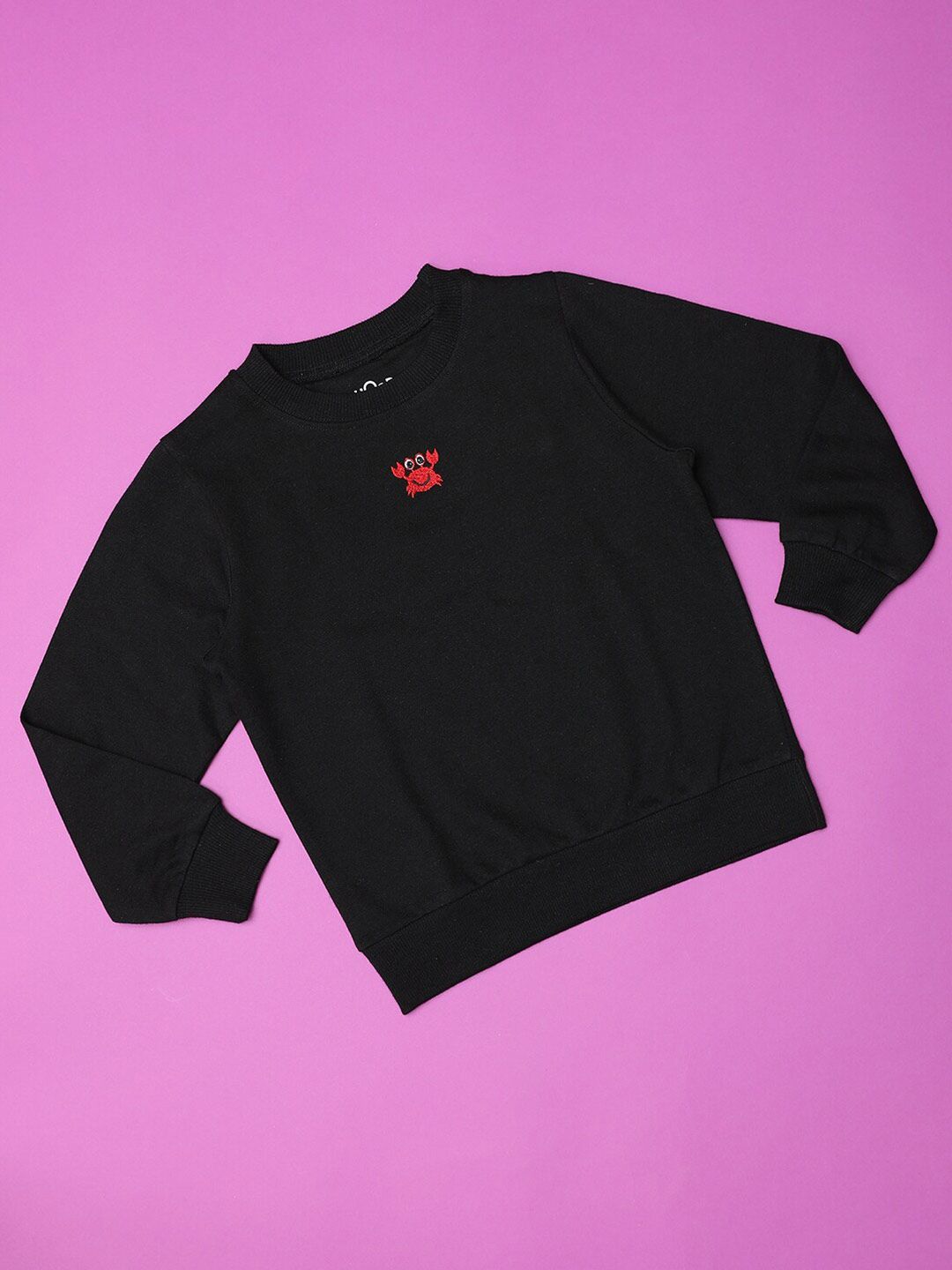 Hoop Boys Round Neck Cotton Pullover Sweatshirt