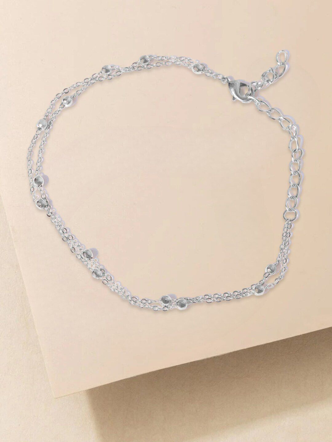 OOMPH Beaded Layered Anklet