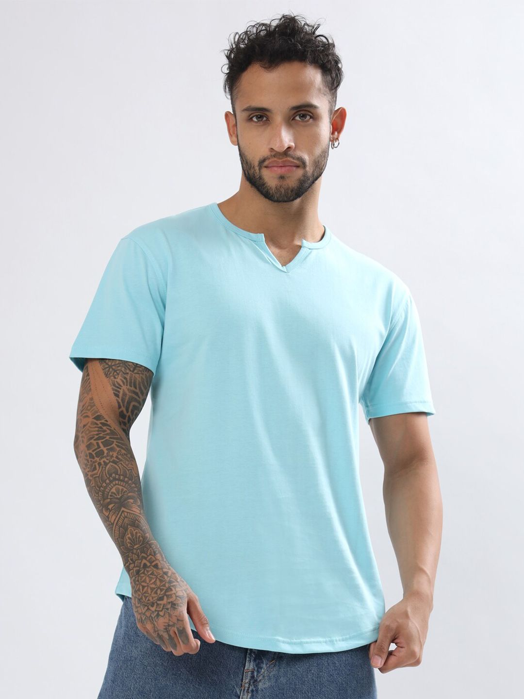 WEARDUDS Regular Fit Pure Cotton T-Shirt