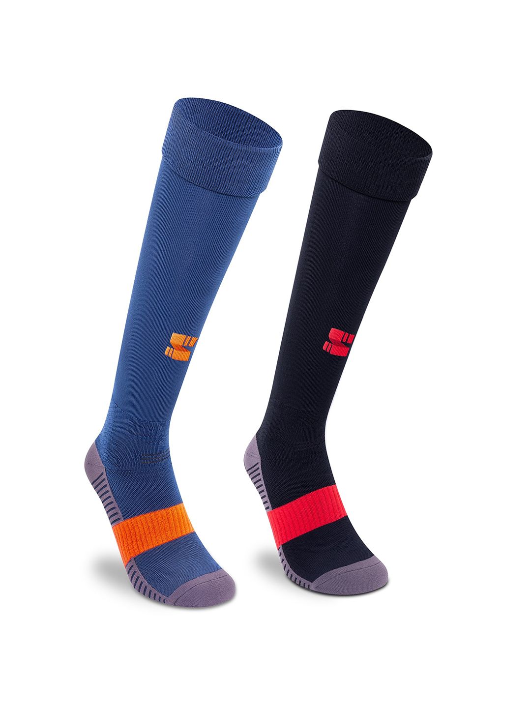 Supersox Kids Pack Of 2 Knee Length Football Socks