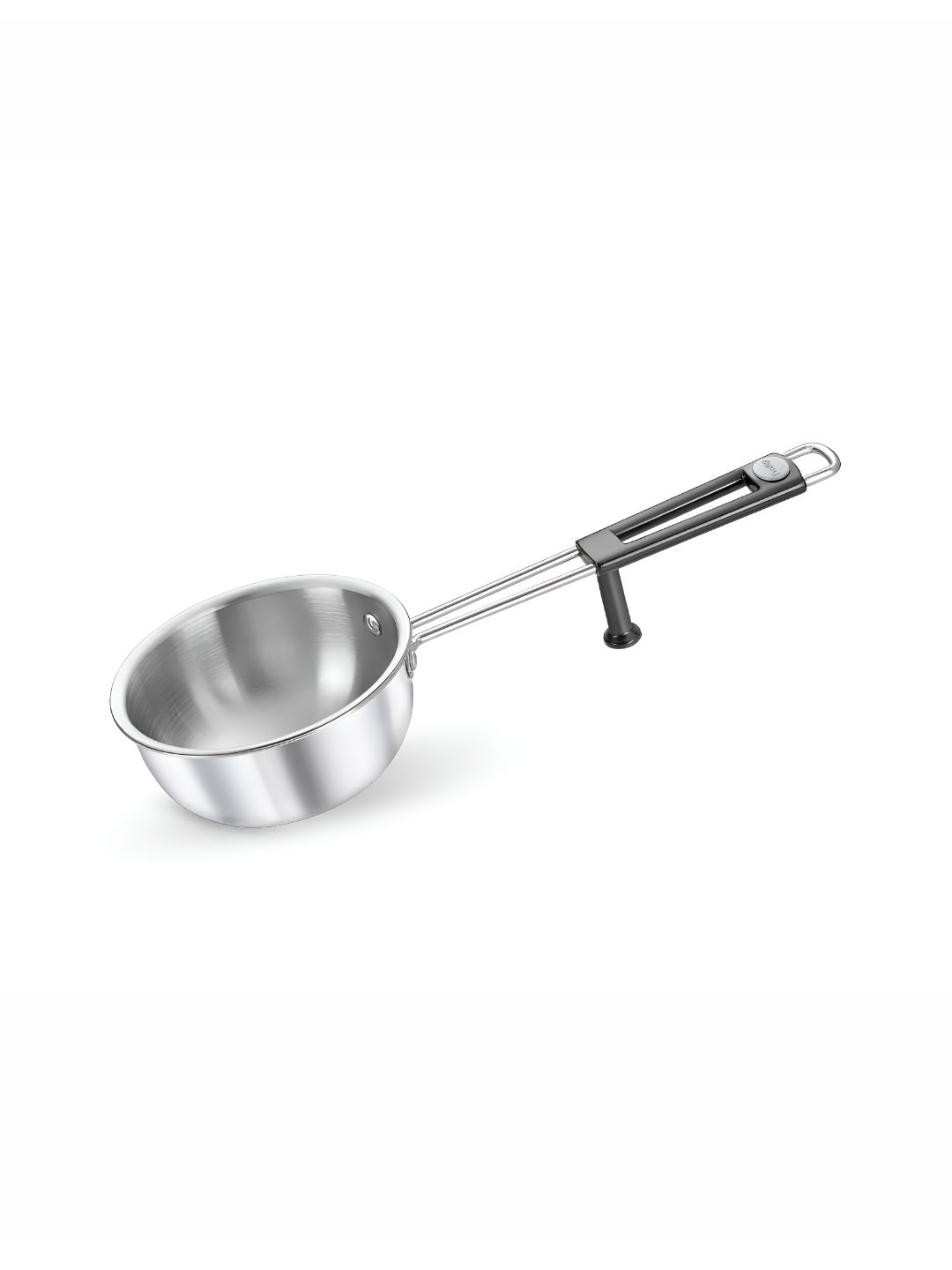 Prestige Silver-Toned Stainless Steel Induction Base Tadka Pan